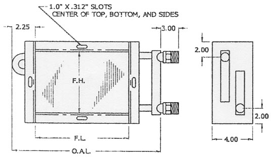 Stock Heating Coil Dimensions